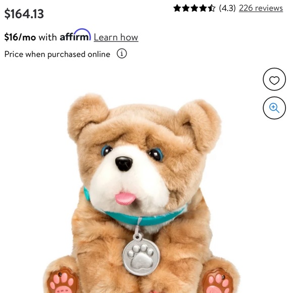 Little live puppy fluffy - Picture 2 of 7